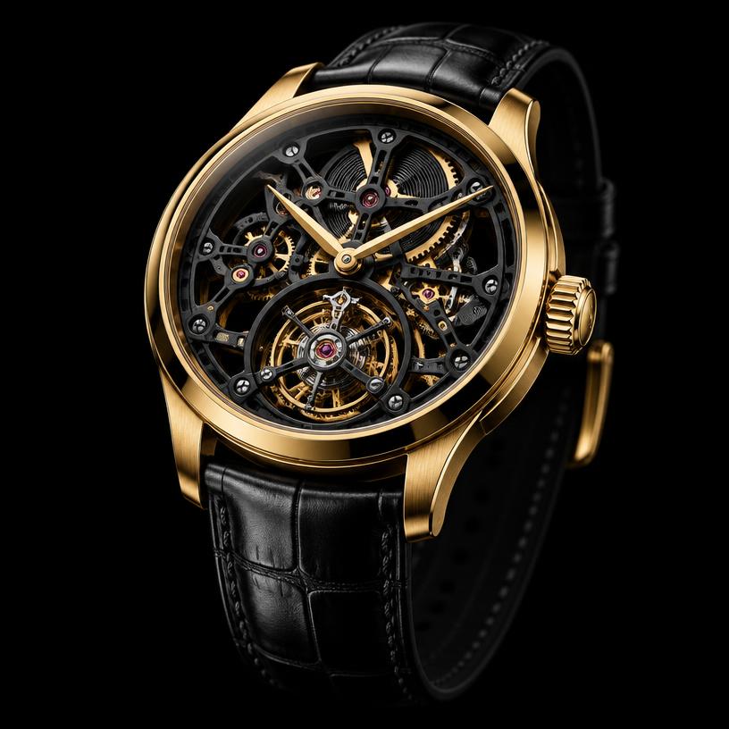 Black & Gold Skeleton